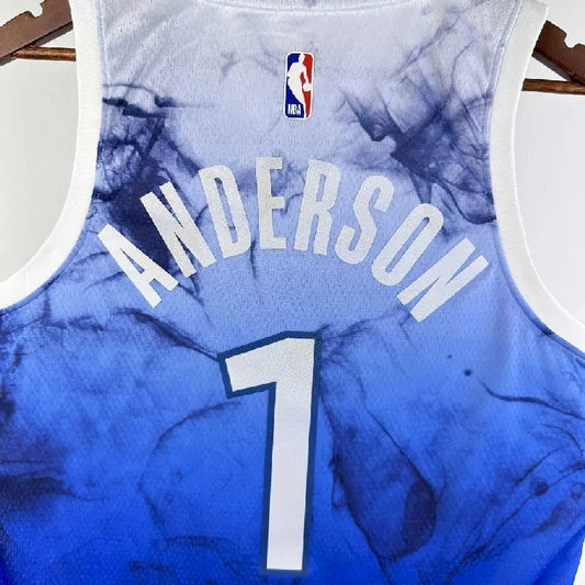 Camisa Kyle Anderson Azul Masculina 2024 – Edição City