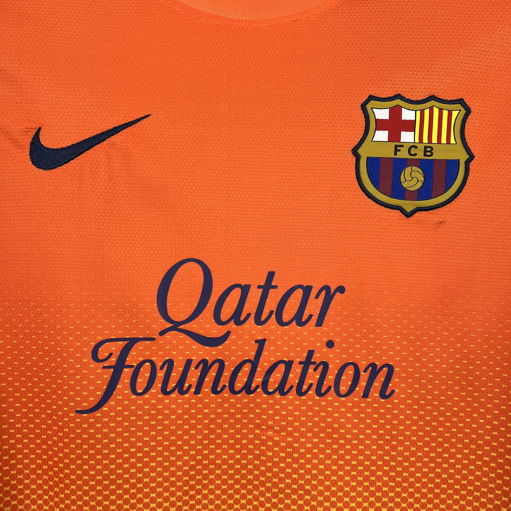Camisa retrô alternativa do Barcelona 2012/13