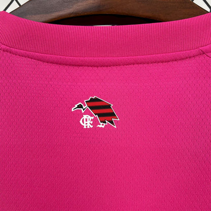 Camisa de goleiro rosa Flamengo 2025/26