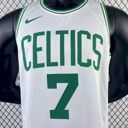 Men’s Jaylen Brown White Team Jersey