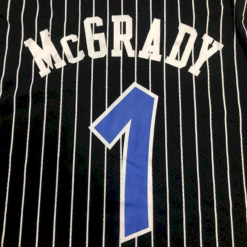 Tracy McGrady Men’s Black Player Jersey – Throwback Edition