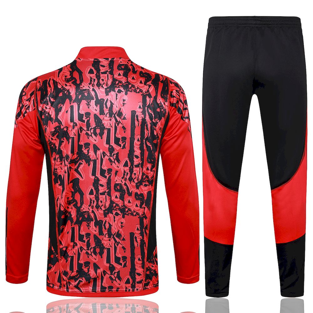 Suéter e calça adulto Manchester United 2023/24 com zíper 815