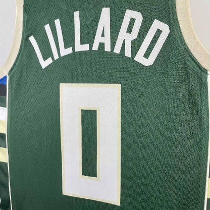 Camisa Masculina Damian Lillard Green Away 2023