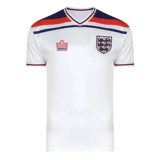 Camisa retrô da Inglaterra 1980/83