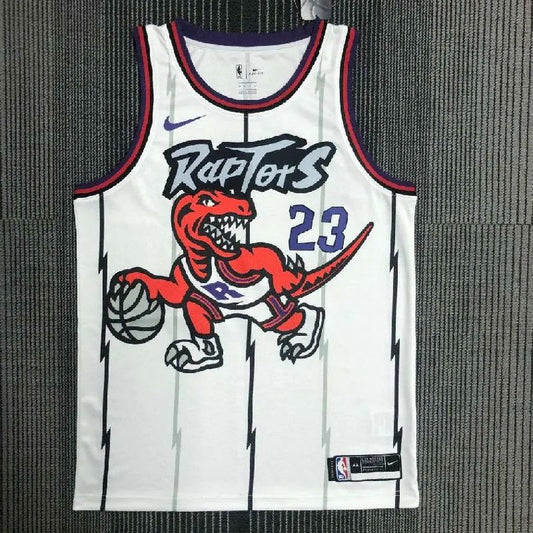 Men’s Fred VanVleet White Retro Team Jersey