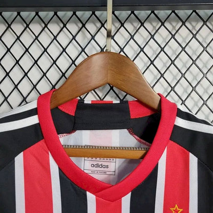 Uniforme reserva infantil do São Paulo 2023/24
