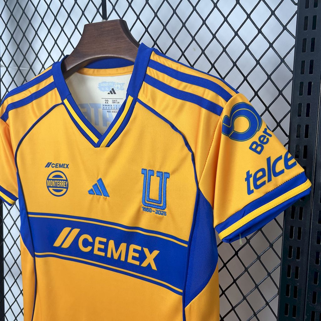 Tigres 2025/26 Home Kids Kit