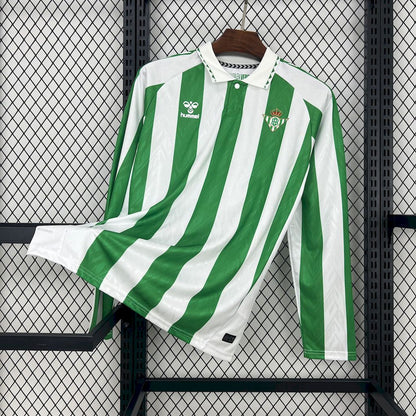 Camisa Real Betis Home 2024/25 de manga comprida