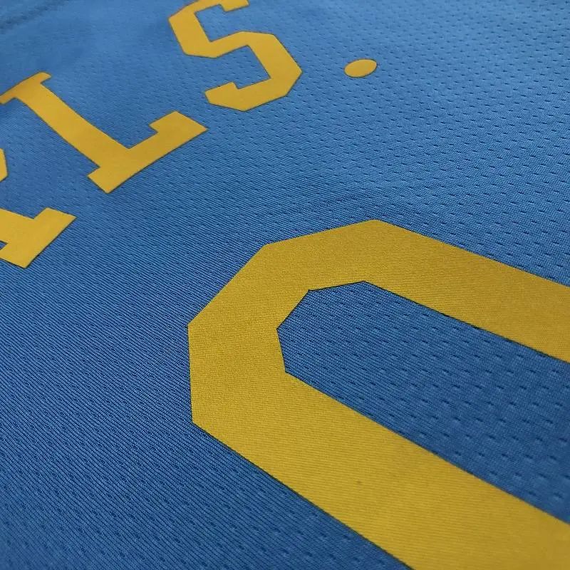 Camisa masculina Kyle Kuzma Swingman azul – MPLS Classical Edition