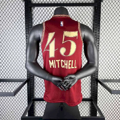 Camisa masculina da equipe Donovan Mitchell 2024 – Edição City