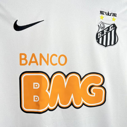 Camisa retrô Santos 2011/12 Home mangas compridas