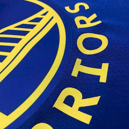 Camisa azul masculina do time Klay Thompson – Edição de 75º aniversário