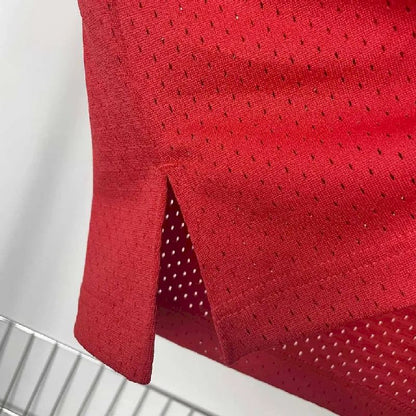 Camisa masculina M&amp;N Dominique Wilkins vermelha retrô 1985/86