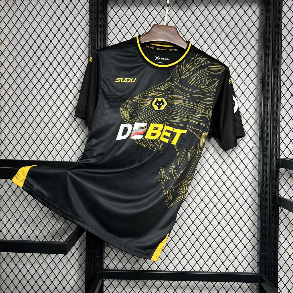 Camisa reserva do Wolves 2024/25