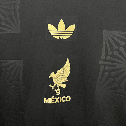 Camisa México 2025/26 Ouro-Preto Mangas Compridas