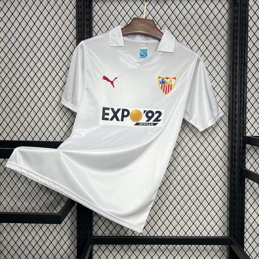Camisa retrô Sevilla FC 1987/90