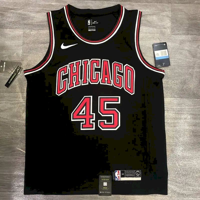 Camisa Michael Jordan Masculina Preta Versão Jogador – Edição Clássica
