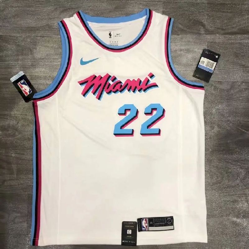 Jimmy Butler White Men’s Player Version Jersey
