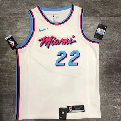 Jimmy Butler White Men’s Player Version Jersey
