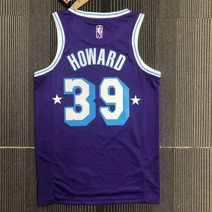 Camisa roxa masculina Dwight Howard - Edição City do 75º aniversário
