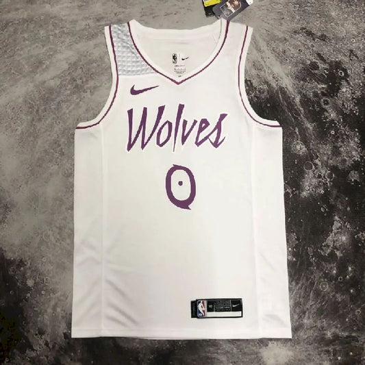 Camisa masculina D'Angelo Russell branca da equipe