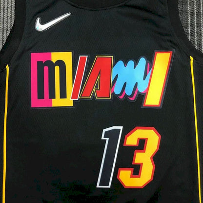 Camisa Masculina Bam Adebayo Preta - Edição City 75º Aniversário