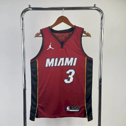 Men’s Dwyane Wade Red Team Jersey – Statement Edition