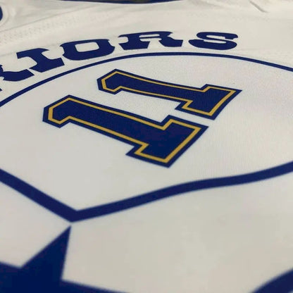 Camisa Klay Thompson Masculina Branca Versão Jogador – Edição Clássica