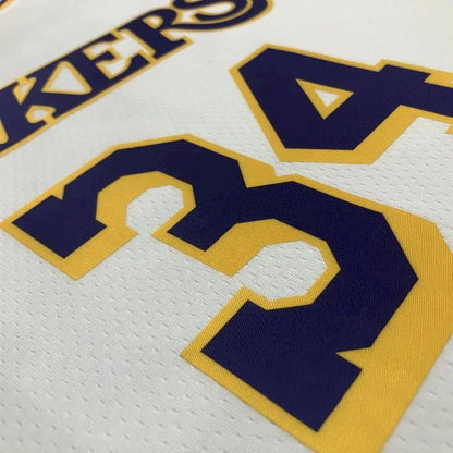 Camisa Masculina Shaquille O'Neal Branca – Edição de 75º Aniversário