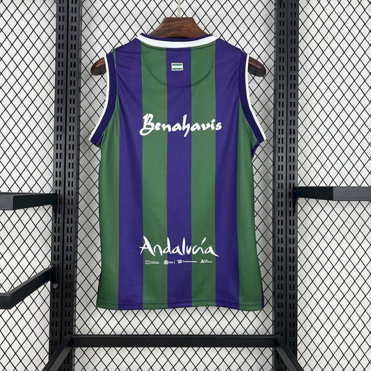 Málaga Baloncesto 2024/25 Home Basketball Jersey