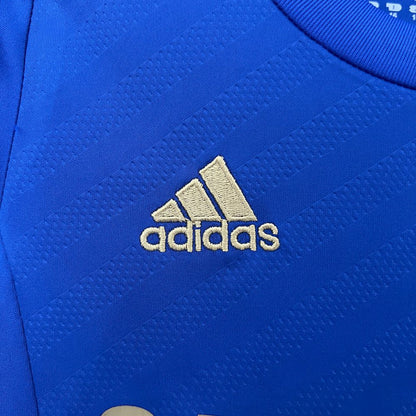 Camisa e shorts retrô infantil Chelsea 2012/13