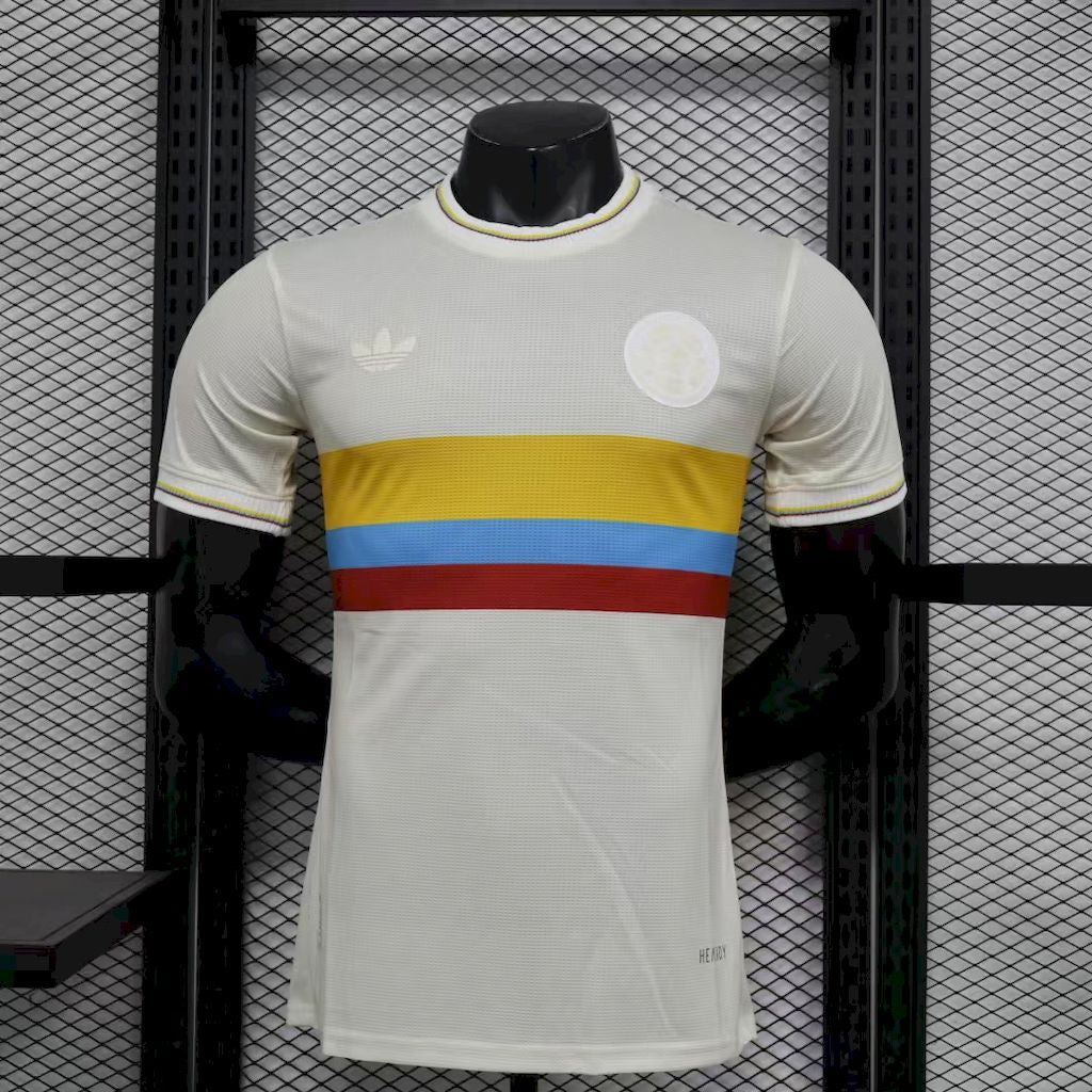 Men's Colombia 2024/25 100th Anniversary Jersey Player Version