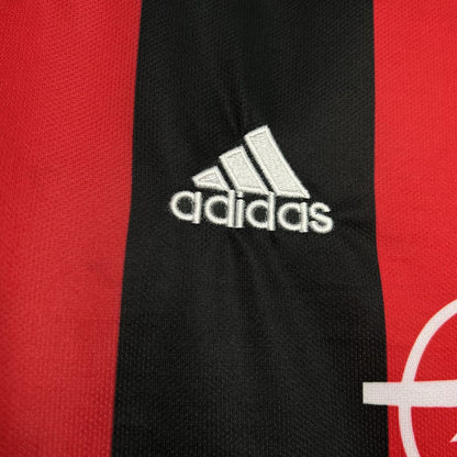 Camisa retrô do AC Milan 2000/02