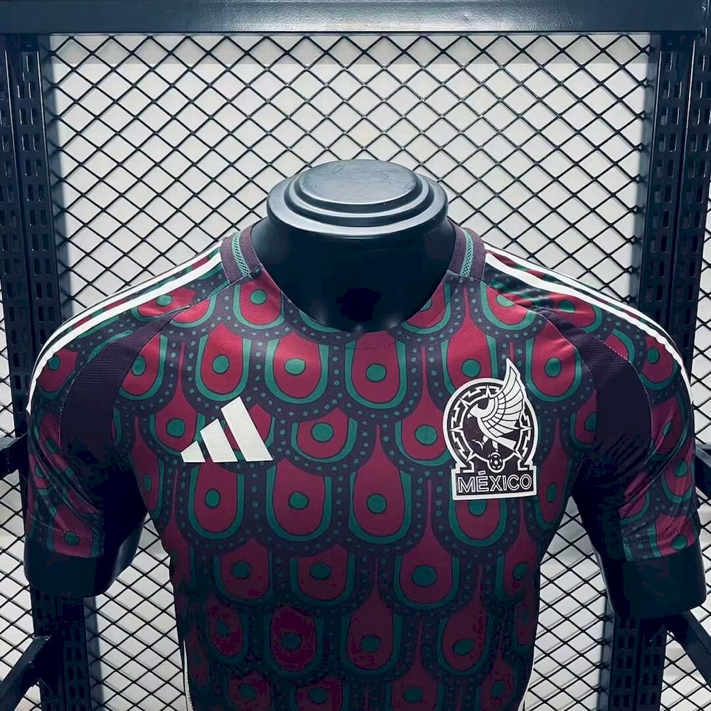 Men's Mexico 2024/25 Home Jersey Player Version