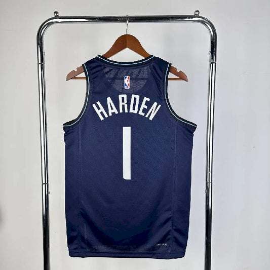 Men’s 2024 James harden Blue Team Jersey – City Edition
