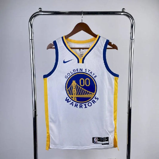 Camisa branca masculina Jonathan Kuminga