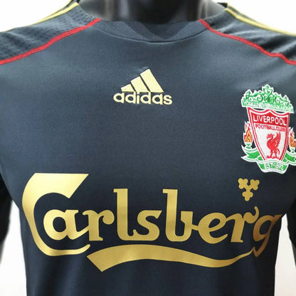 Camisa retrô reserva do Liverpool 2009/10