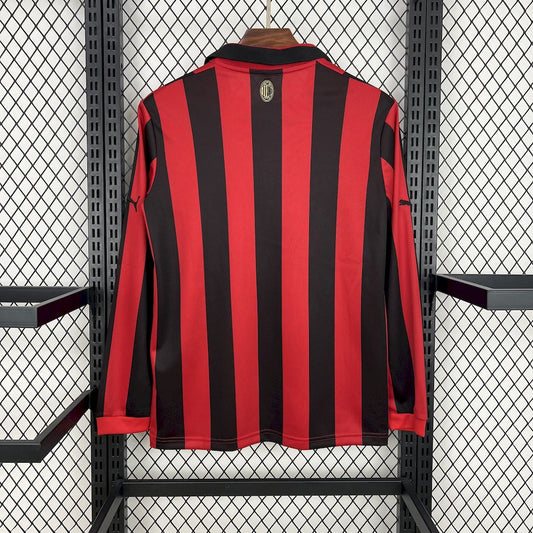 AC Milan 2024/25 125th Anniversary Edition Long Sleeves Retro Jersey