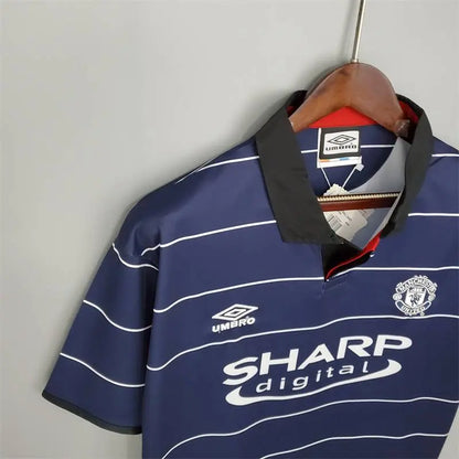 Camisa retrô reserva do Manchester United 1999/00