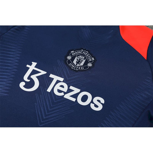 Manchester United 2024/25 Half-Zip Adult Sweater+Pant 14001