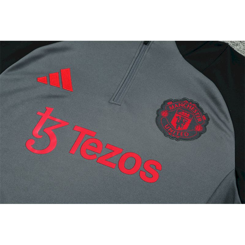 Suéter e calça adulto Manchester United 2024/25 com zíper 14001