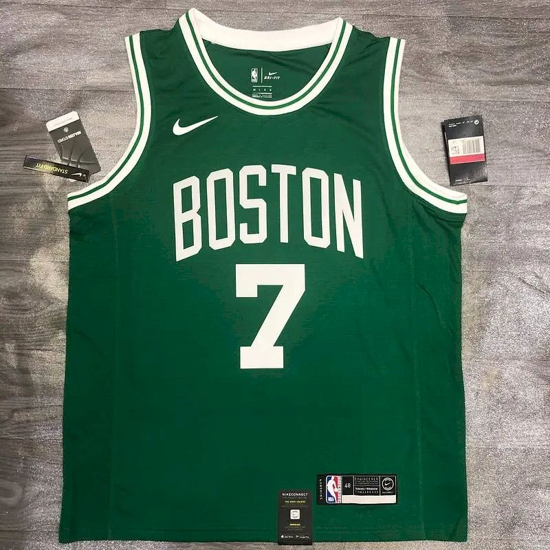 Camisa Jaylen Brown Masculina Verde Versão Jogador - Edição Ícone