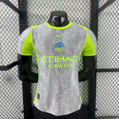 Men's Manchester City 2025/26 Third Jersey Player Version
