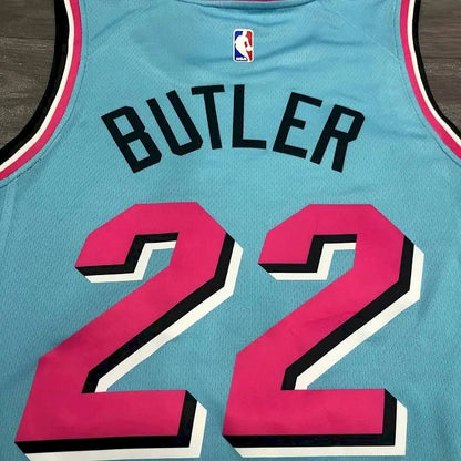 Camisa Jimmy Butler Masculina Azul Versão Jogador – Edição Clássica Retro