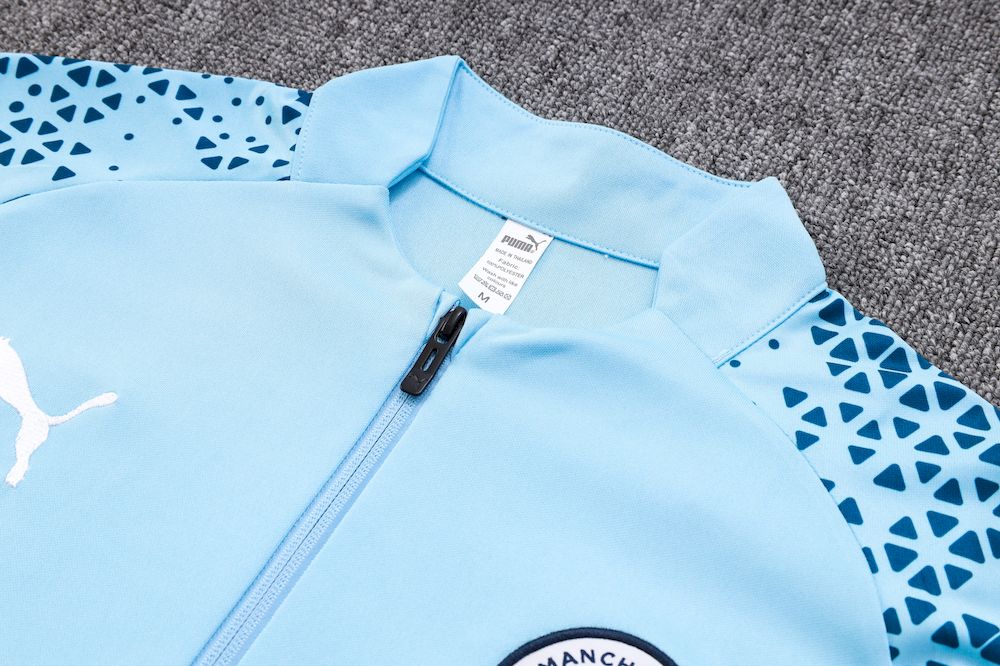Suéter e calça Manchester City 2023/24 com zíper e meio zíper 815