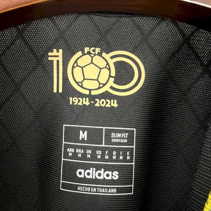 Men's Colombia 2024/25 100th Black Anniversary Jersey
