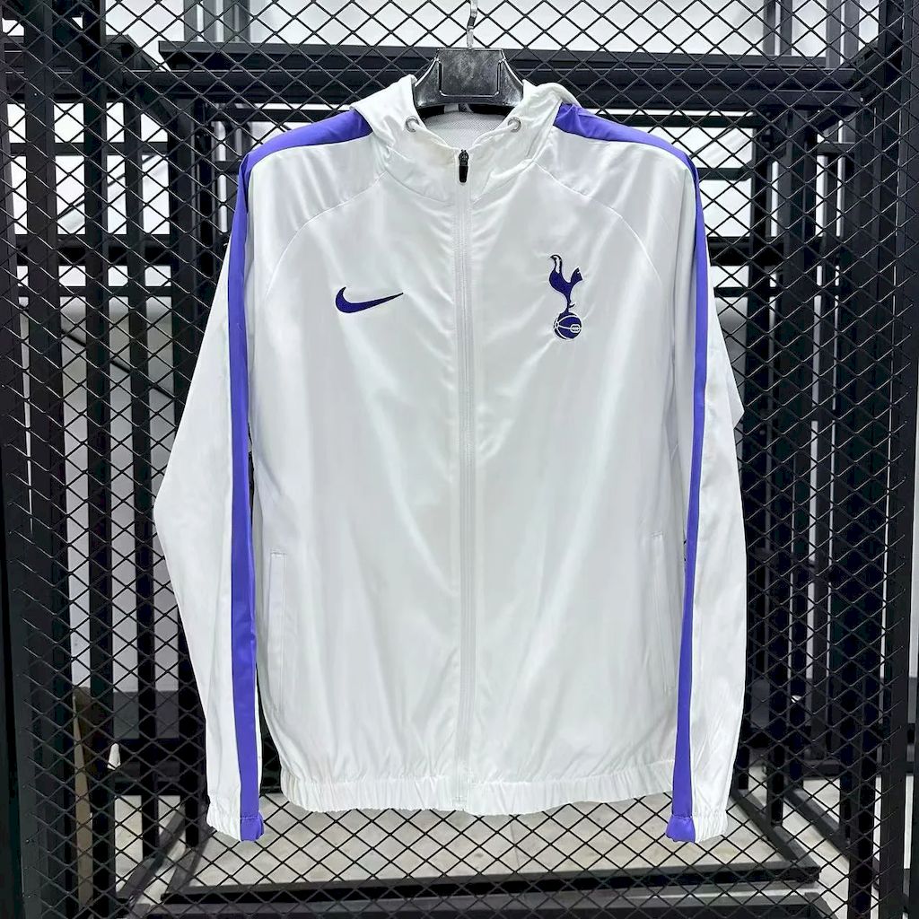 Blusão Corta-vento Branco Tottenham Hotspur 2025/26