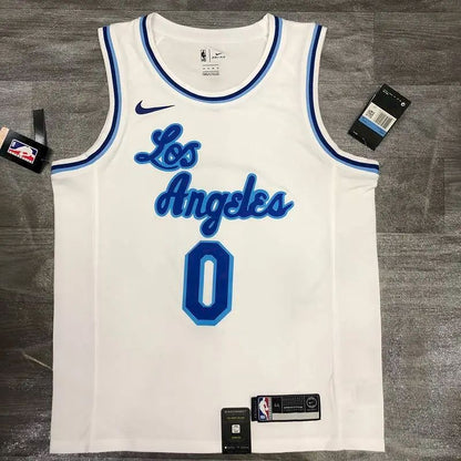 Camisa Kyle Kuzma Masculina Branca Versão Jogador – Edição Clássica Retro