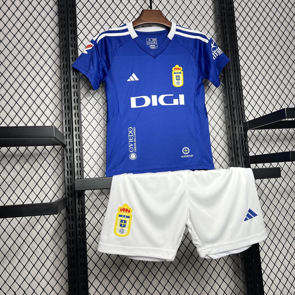 Real Oviedo 2024/25 Home Kids Kit