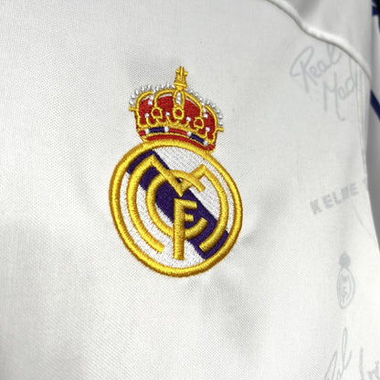 Camisa retrô manga comprida do Real Madrid 1994/96
